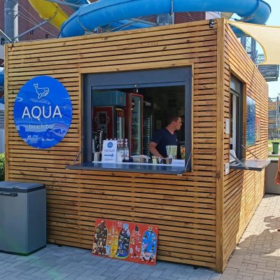 Aqua beach bar
